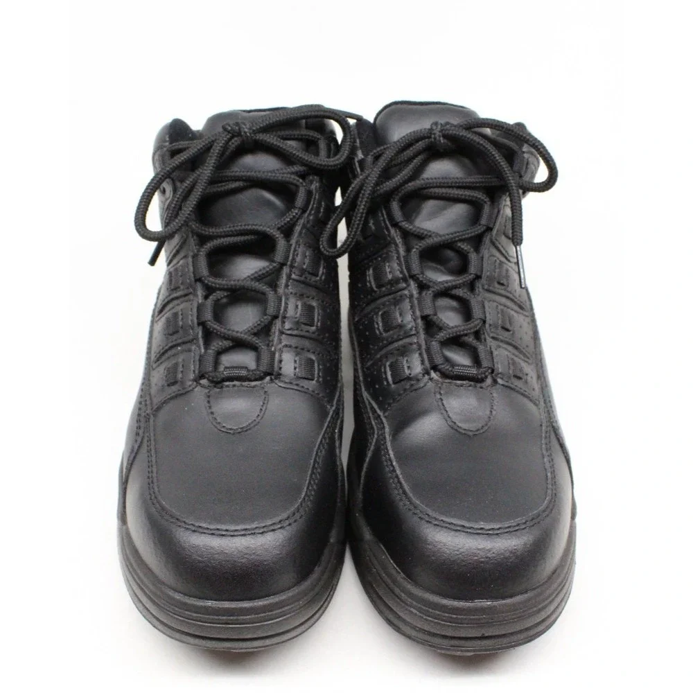 WORX by Red Wing Shoes Men's‎ 10 M 6552 Safety Toe Work Boots Black Leather